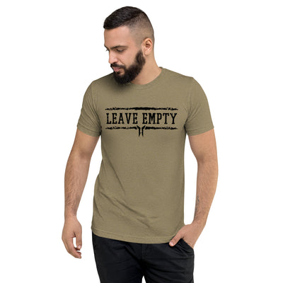 Leave Empty Red and Black T-shirt