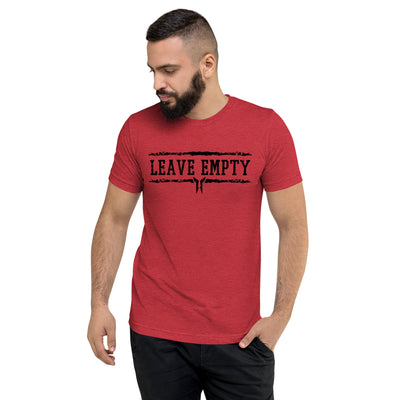 Leave Empty Red and Black T-shirt