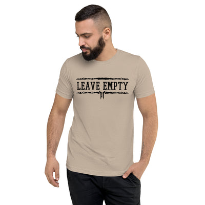 Leave Empty Red and Black T-shirt