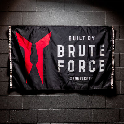 Built by Brute Force Gym Flag - Brute Force Training