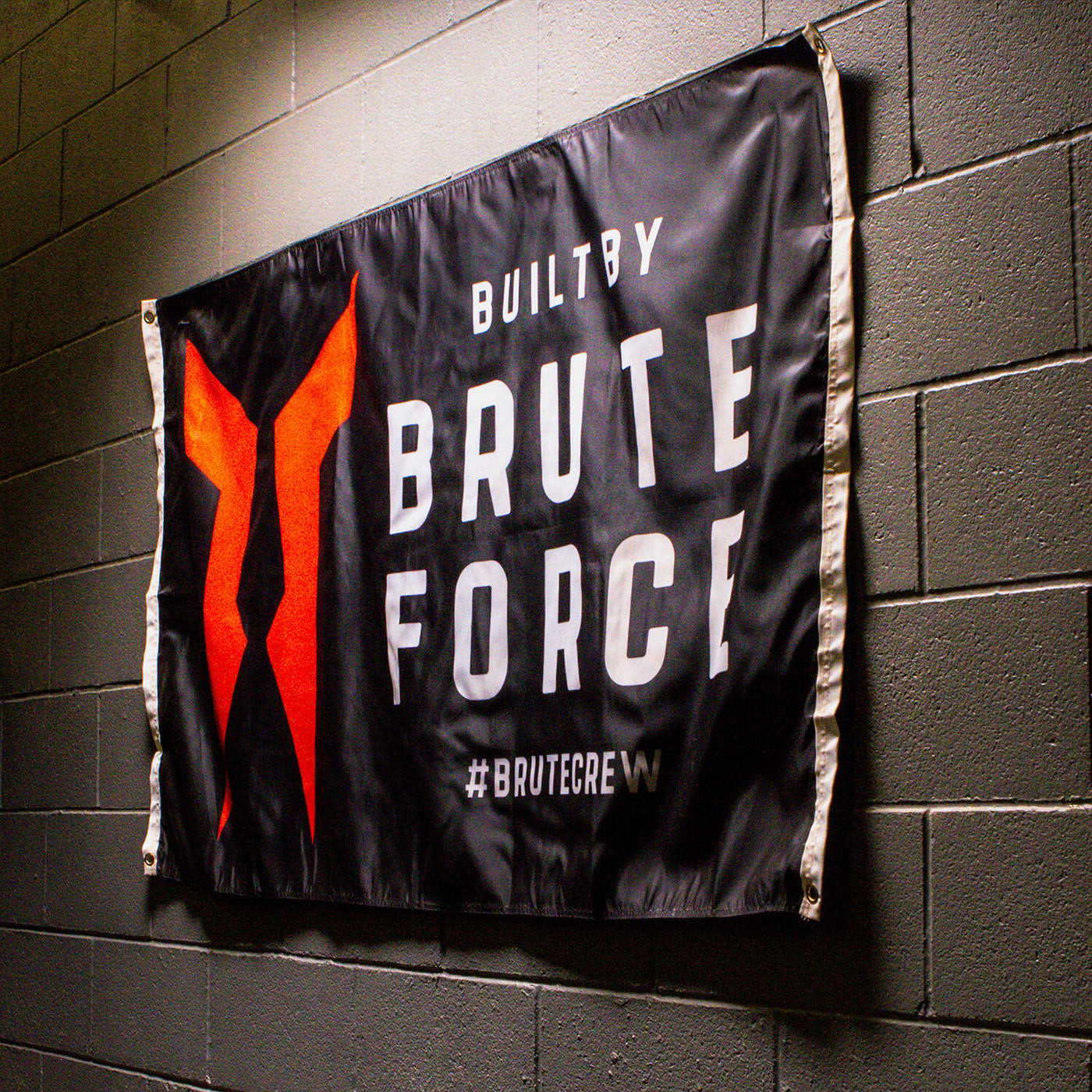 Built by Brute Force Gym Flag - Brute Force Training
