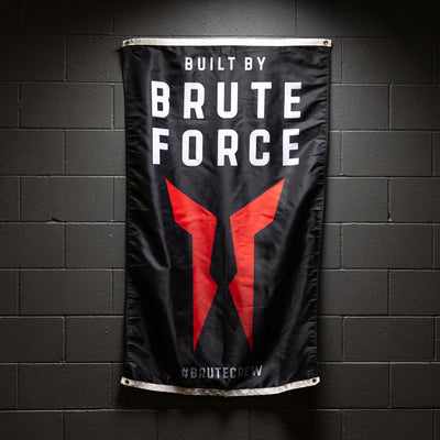 Built by Brute Force Gym Flag - Brute Force Training