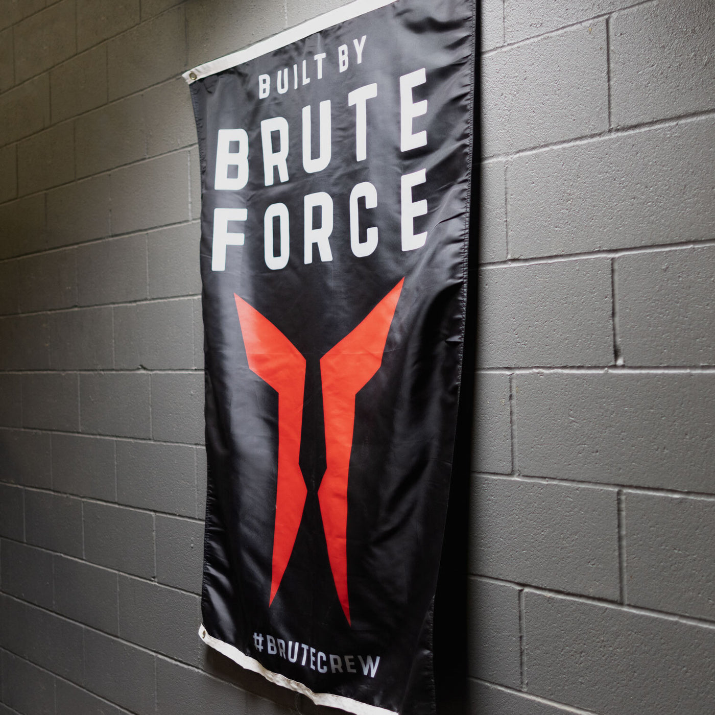 Built by Brute Force Gym Flag - Brute Force Training