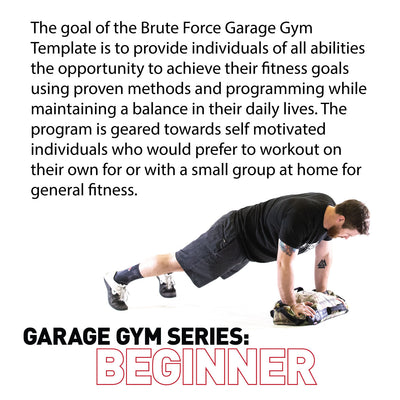 Brute Force Training Plans - Brute Force Training