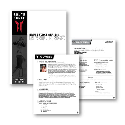 Brute Force Training Plans - Brute Force Training